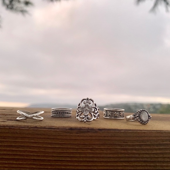 Primavera ❃ Midi Rings Set - Picture 4 of 8